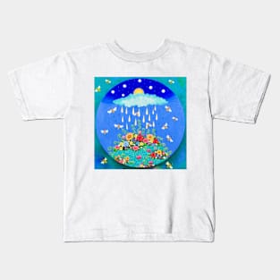 Bloom the Earth, Bee Happy Kids T-Shirt